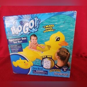 Bestway H2OGO! Funspeakers Duck Baby Boat Float 34151E